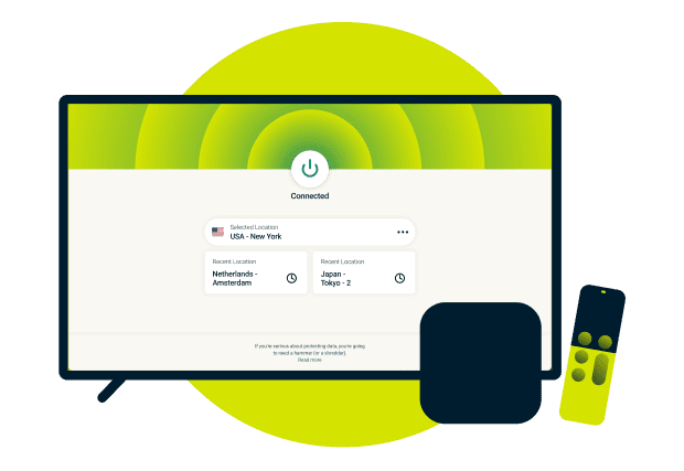 Prijavite se na ExpressVPN Prijavite se na VPN aplikaciju Apple TV-a pomoću ExpressVPN kredencijala. Povežite se na server na željenoj lokacij...